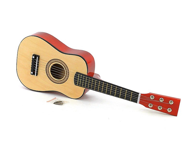 Gitara drewniana duża