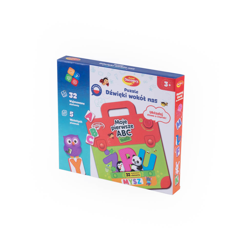 Puzzle Dźwięki wokół nas Moje Pierwsze ABC