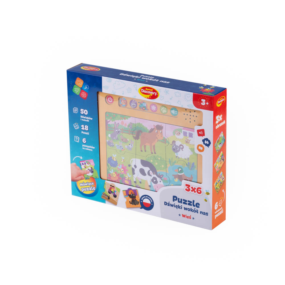 Puzzle Dźwięki wokół nas Wieś
