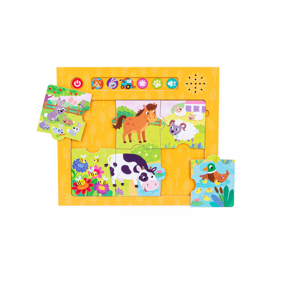 Puzzle Dźwiękowe Wieś