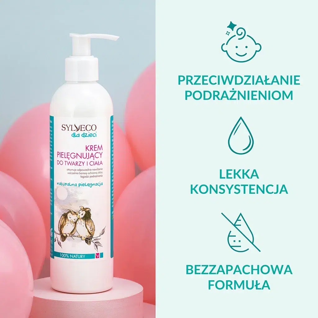 Delikatny Krem pielęgnujący do twarzy i ciała Delikatny Krem pielęgnujący do twarzy i ciała
