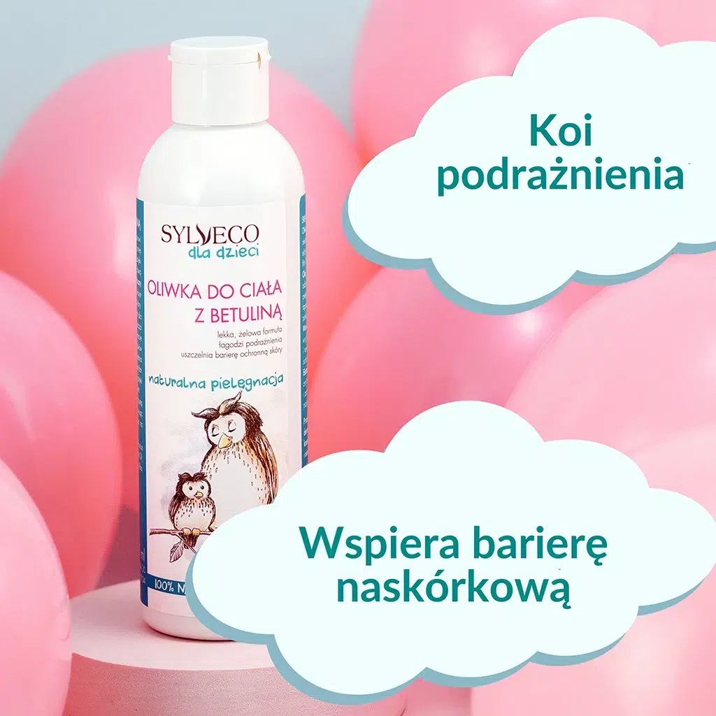 Oliwka łagodzi podrażnienia