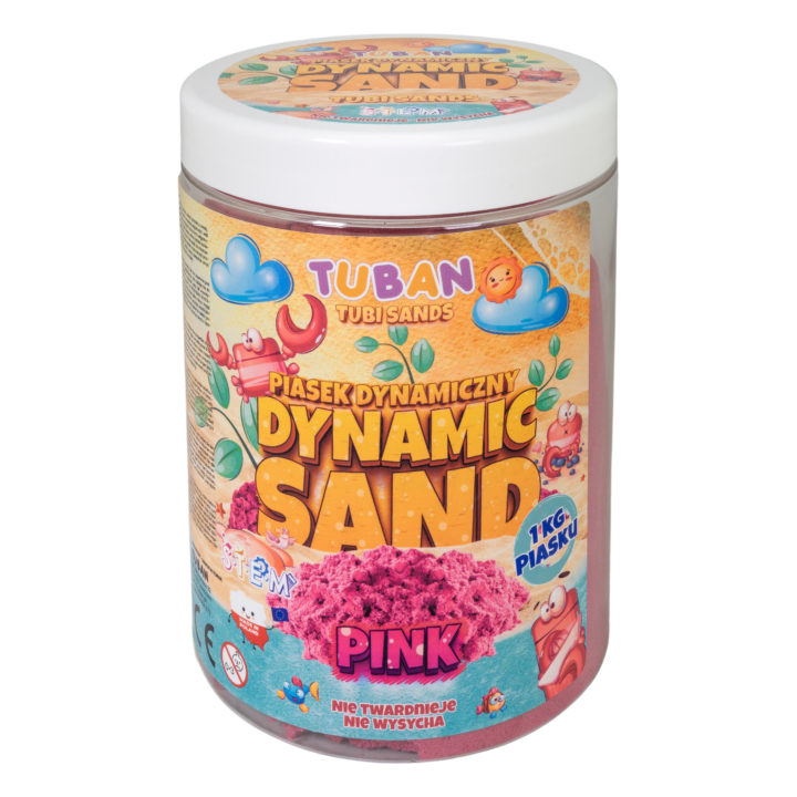 PIASEK DYNAMICZNY Rozowy 1kg