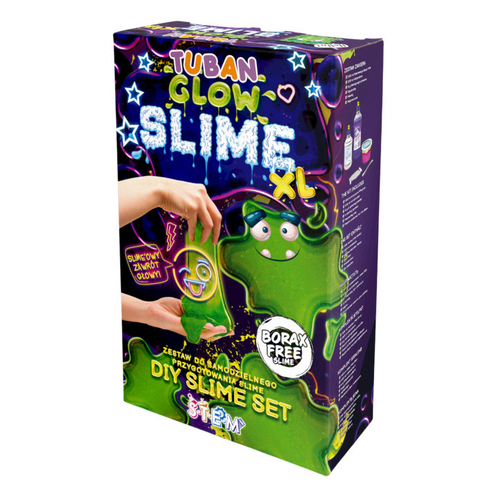Tuban slime glow swiecacy w ciemnosci zestaw xl
