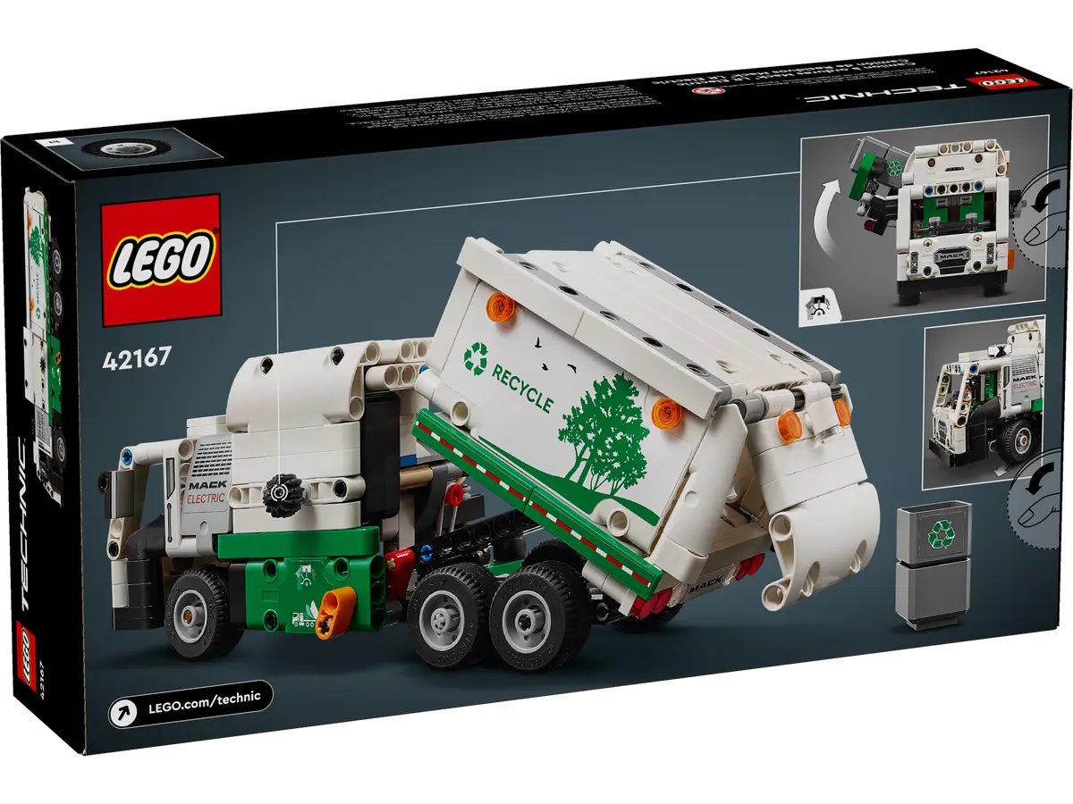 42167 lego technic śmieciarka