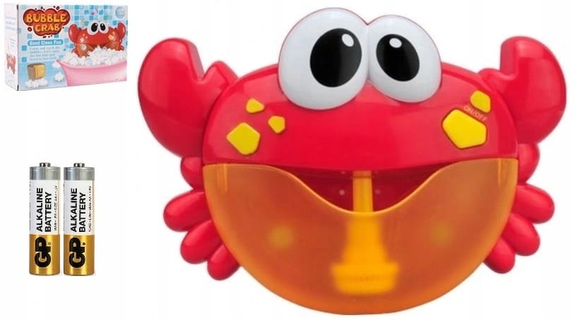 Krab zabawka do robienia piany