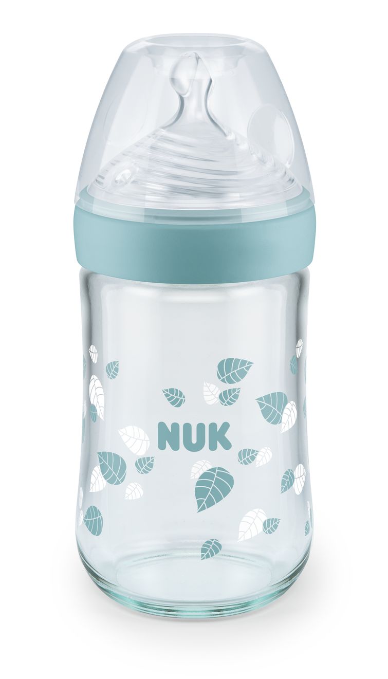 Nuk butelka szklana Nature Sense 240ml mietowa