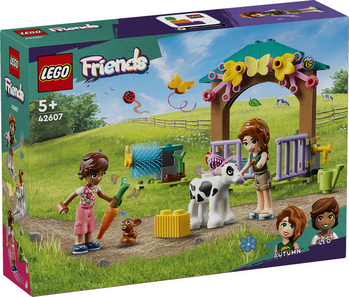 lego 42607 szopa cielatka autumn