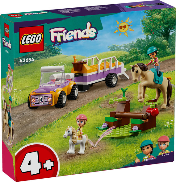 lego 42634 przyczepka dla konia i kucyka