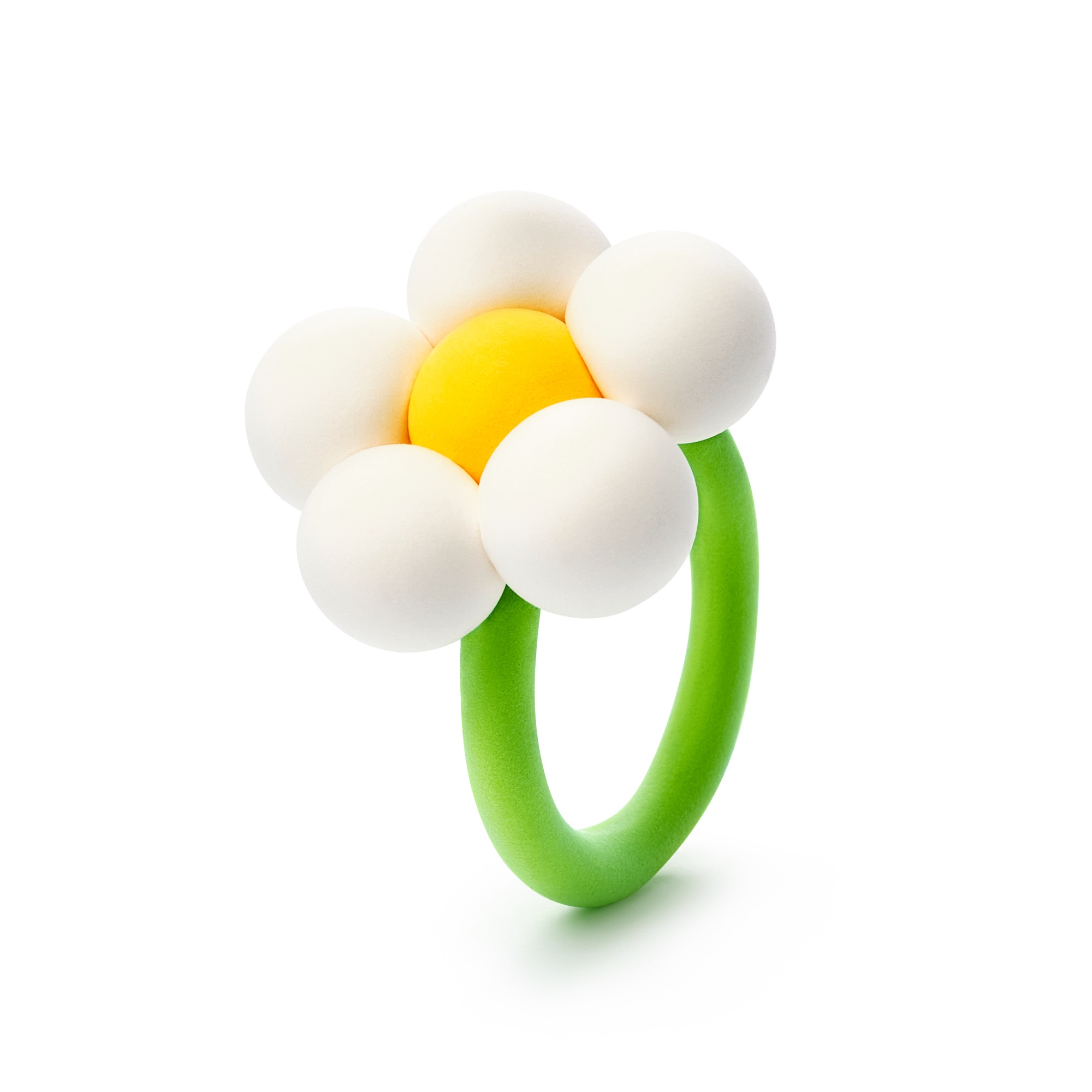BIJOU FLOWER pierscionek Chamomile
