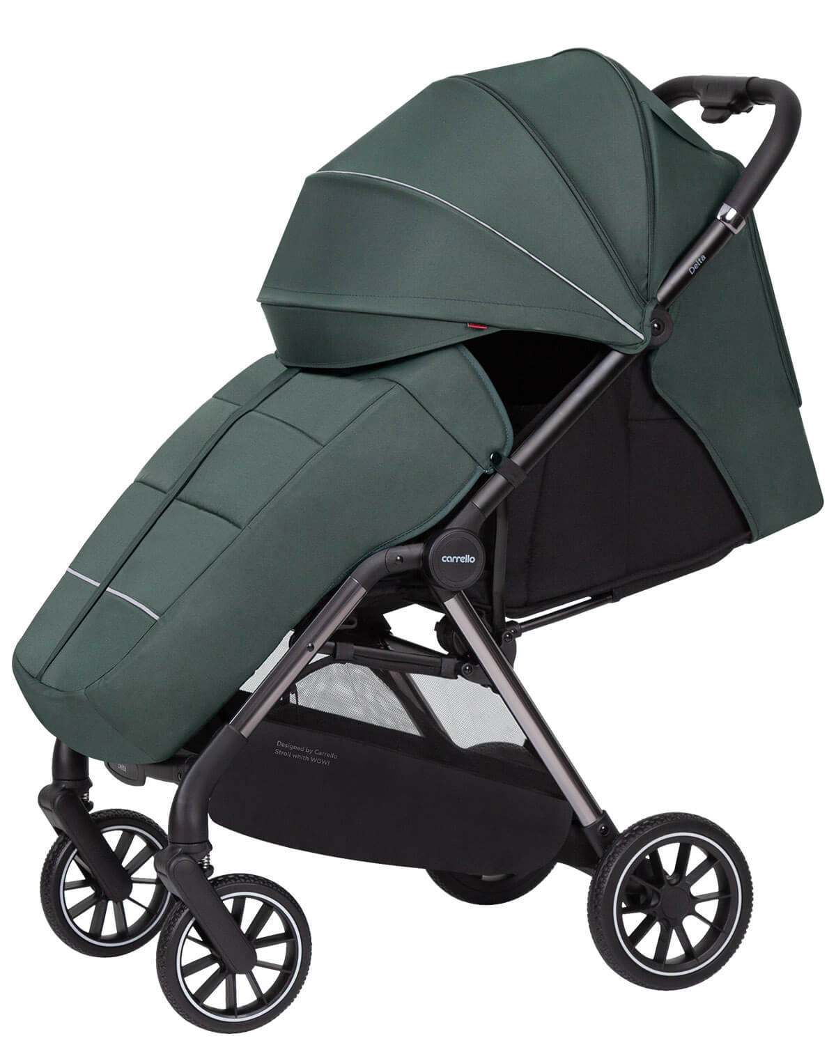 Carrello Delta spacerowka z pokrowcem i budką
