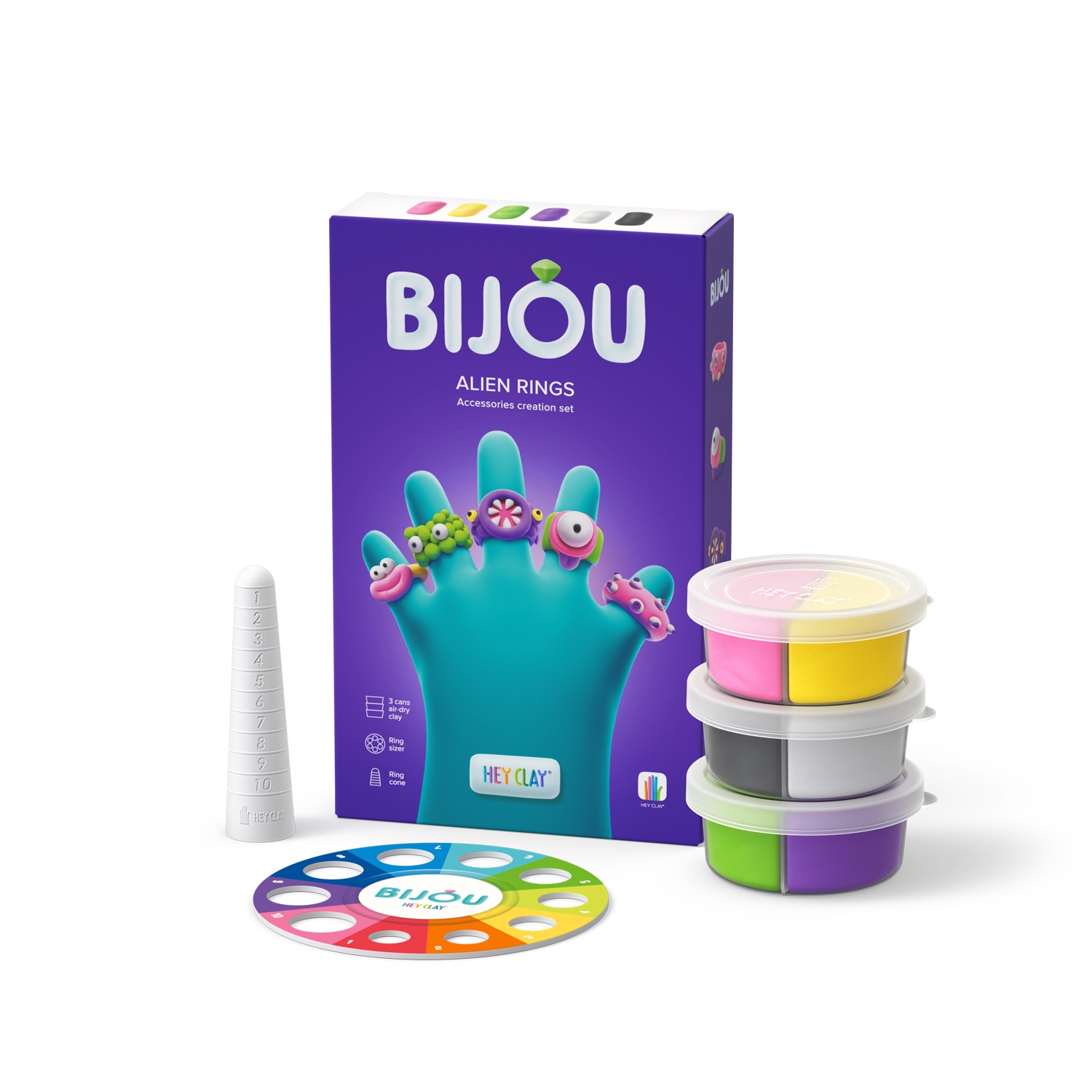 HEY CLAY BIJOU ALIEN RINGS HEY CLAY BIJOU ALIEN RINGS
