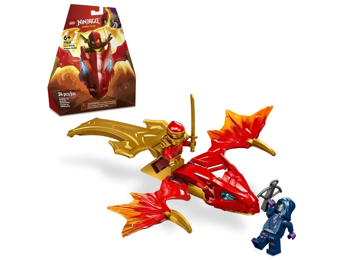 atak powstajacego smoka kaia 71801 lego