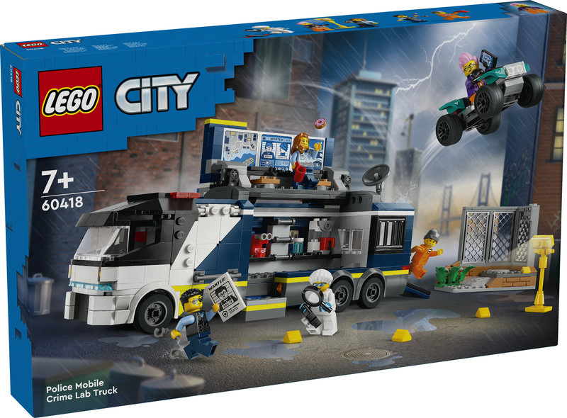 lego 60418 policyjna ciezarowka z laboratorium