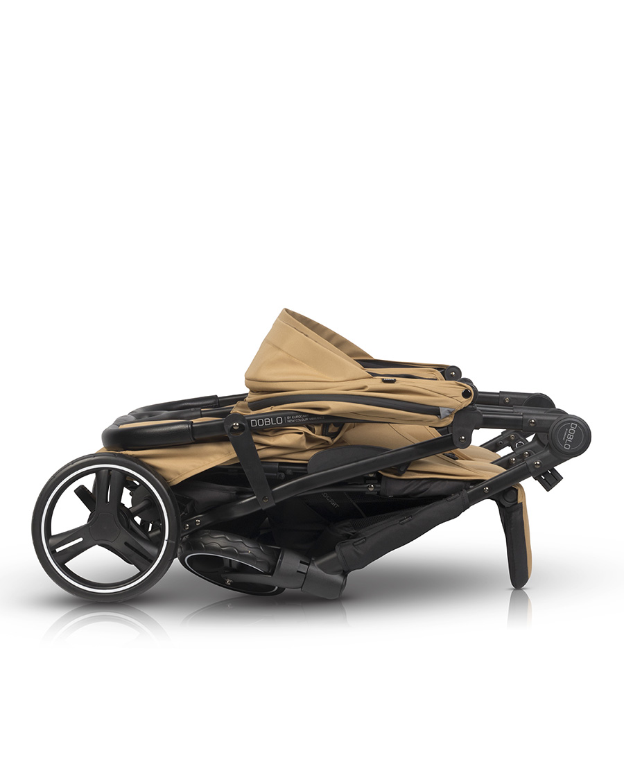 wozek dzieciecy euro cart doblo camel złożona do transportu