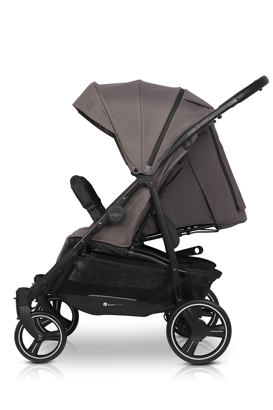 wozek dzieciecy euro cart doblo taupe regulowane osobno oparcia