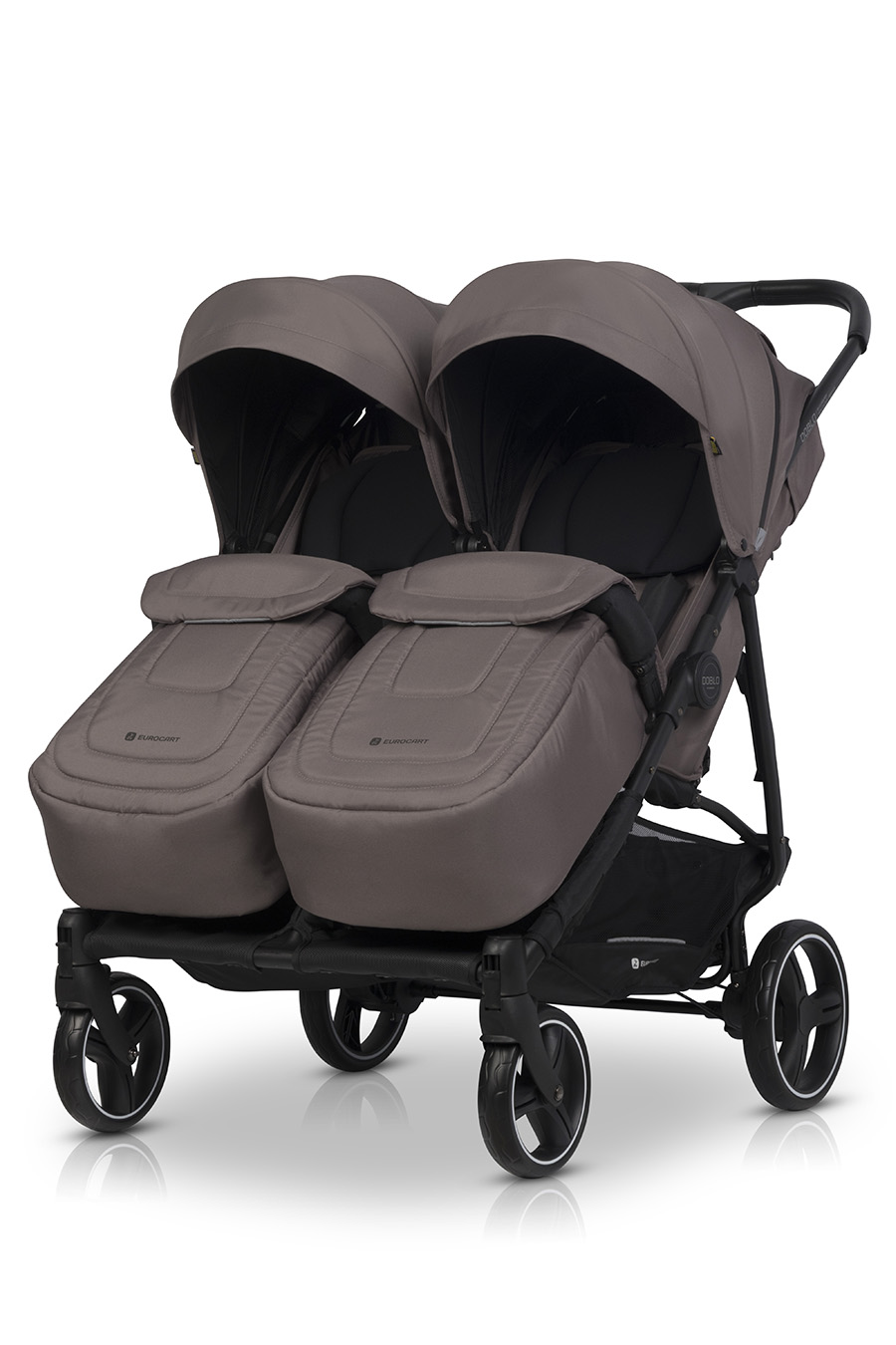 wozek dzieciecy euro cart doblo taupe z pokrowcami