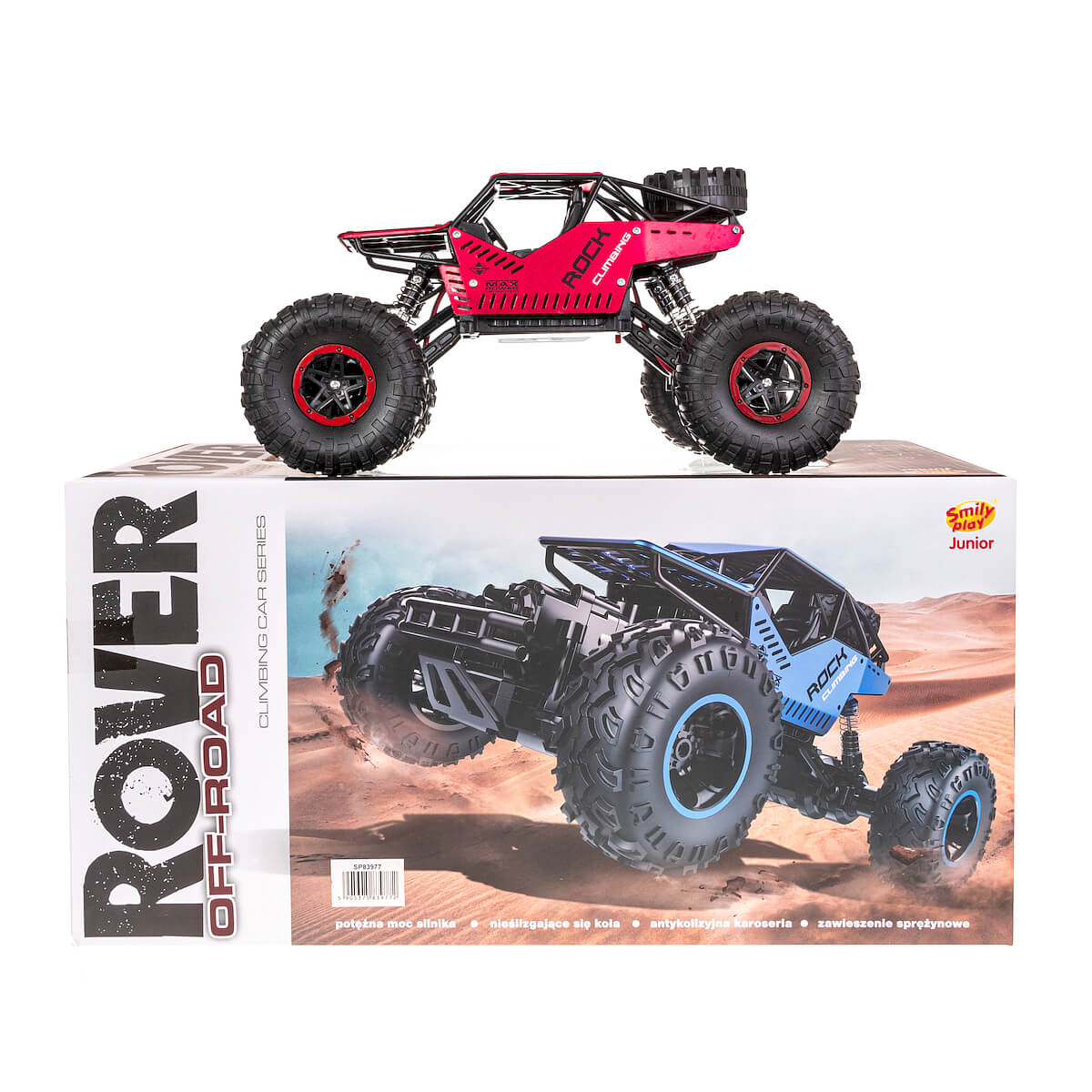 Auto RC OFF ROAD czerwone SP83977