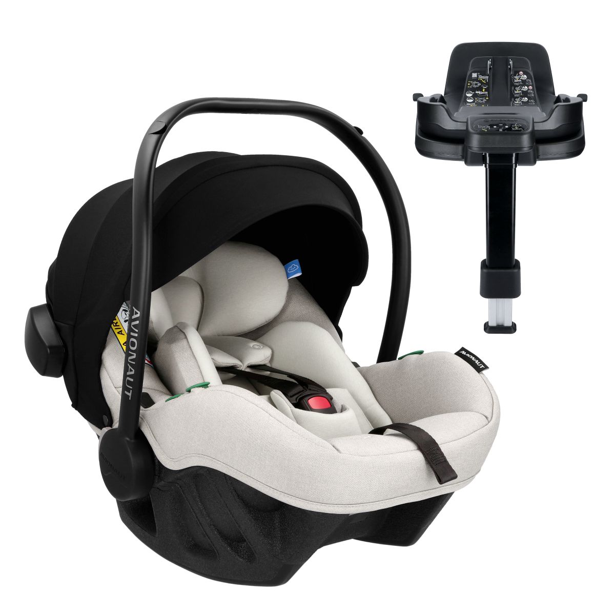 Avionaut pixel pro 2 0C beige z baza obrotowa iq orbit