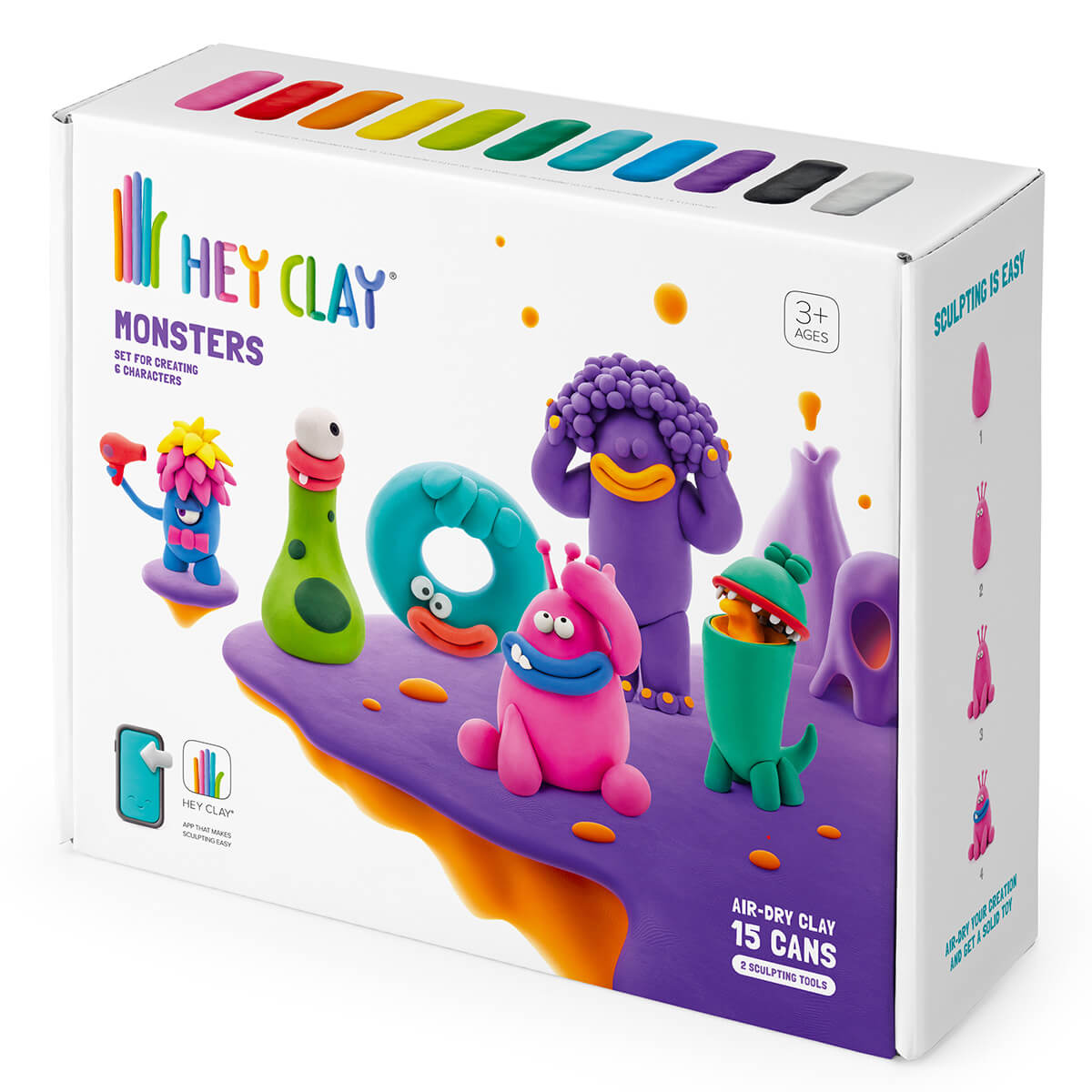 Hey Clay POTWORY masa plastyczna HCL15018
