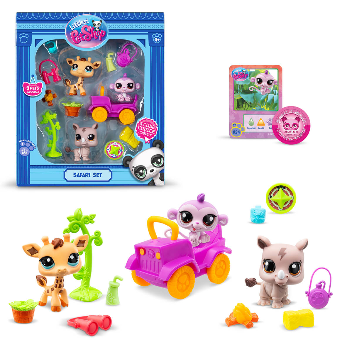 LPS ZESTAW SAFARI 3 figurki