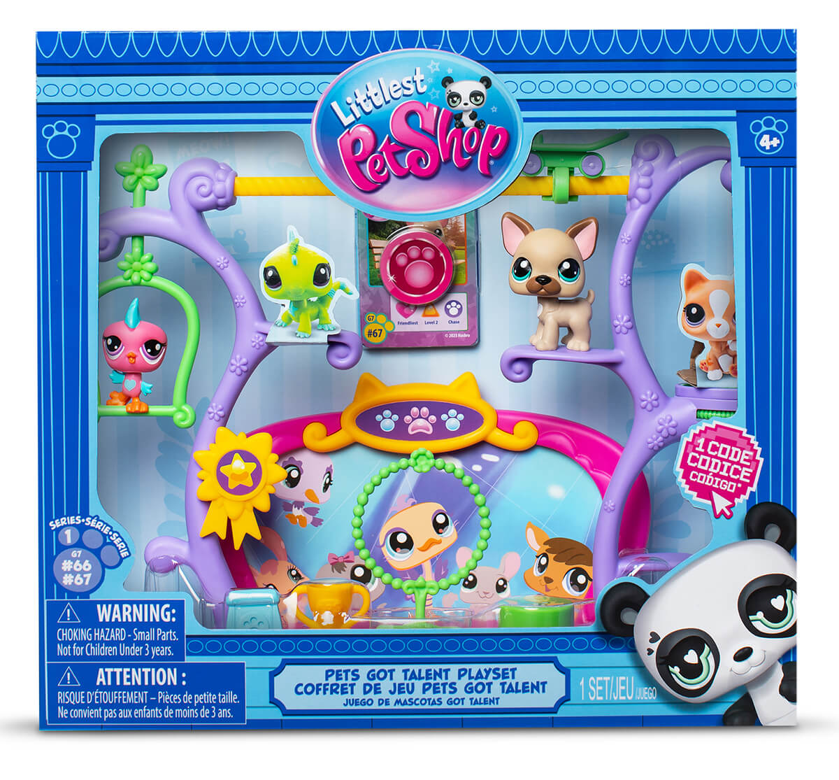 Littlest Pet Shop ZESTAW ZWIERZAKI MAJA TALENT