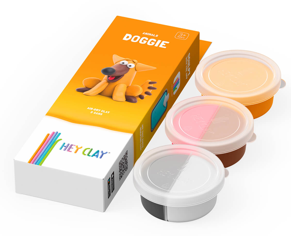 Piesek masa plastyczna hey clay HCL30048