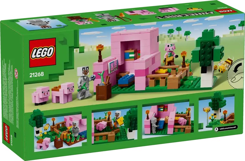 LEGO 21268 Minecraft Dom prosiaczka