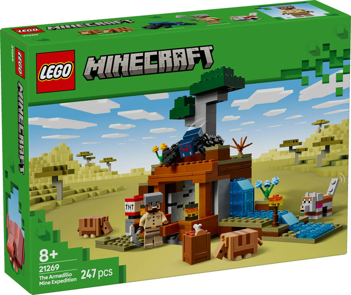 LEGO 21269 Wyprawa do pancernikowej kopalni