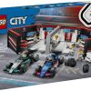 LEGO 60444 F1 Garaż i bolidy Mercedes AMG i Alpine