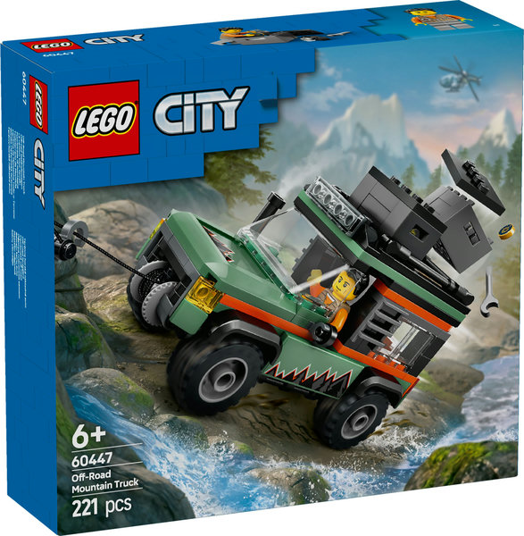 LEGO 60447 Gorska ciezarowka terenowa 4x4