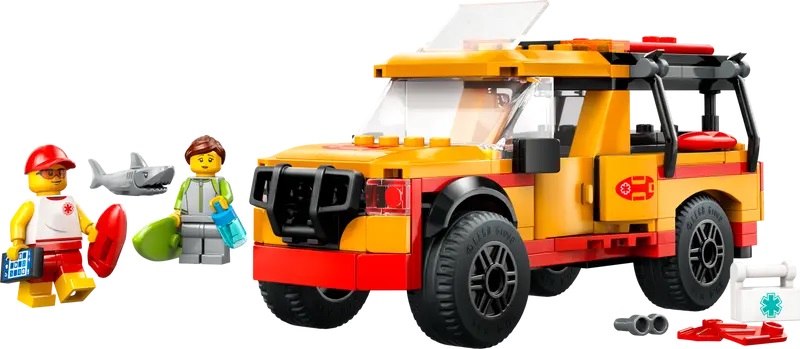 LEGO 60453 Furgonetka ratownikow plazowych