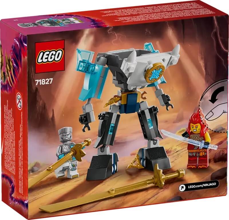 LEGO 71827 Mech w zbroi bojowej Zane’a opakowanie