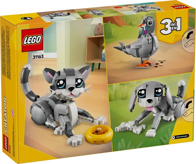 LEGO CREATOR 31163 Psotny kot tyl