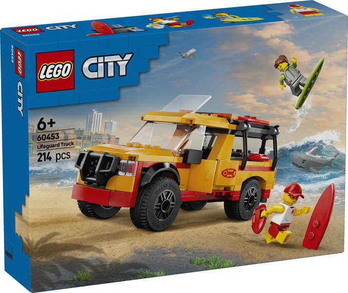 LEGO City 60453 Furgonetka ratownikow plazowych