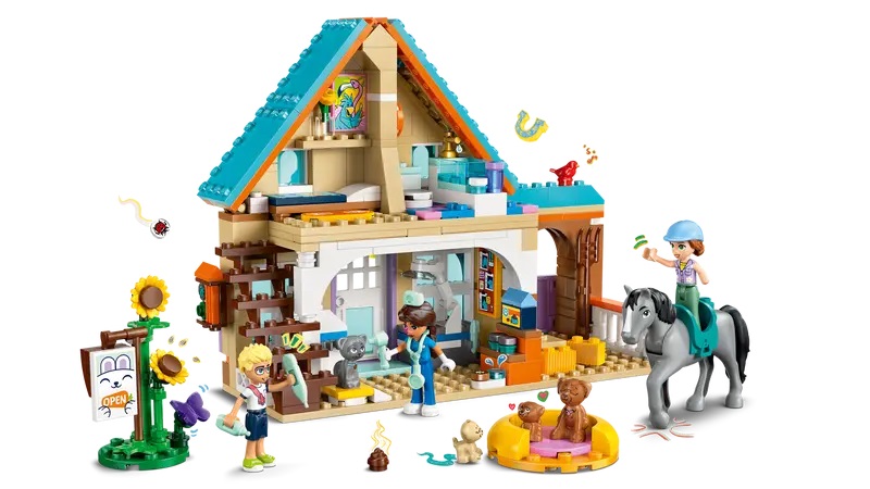 LEGO Frends 42651 Koń i lecznica dla zwierząt tył