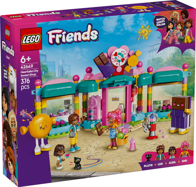 LEGO Friends 42649 Sklep z cukierkami w Heartlake