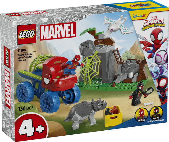 LEGO MARVEL 11199 Misja ratownicza w dinociezarowce