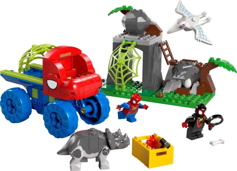 LEGO MARVEL 11199 Misja ratunkowa zespolu Spideyego w dinoterenowce LEGO MARVEL 11199 Misja ratunkowa zespolu Spideyego w dinoterenowce