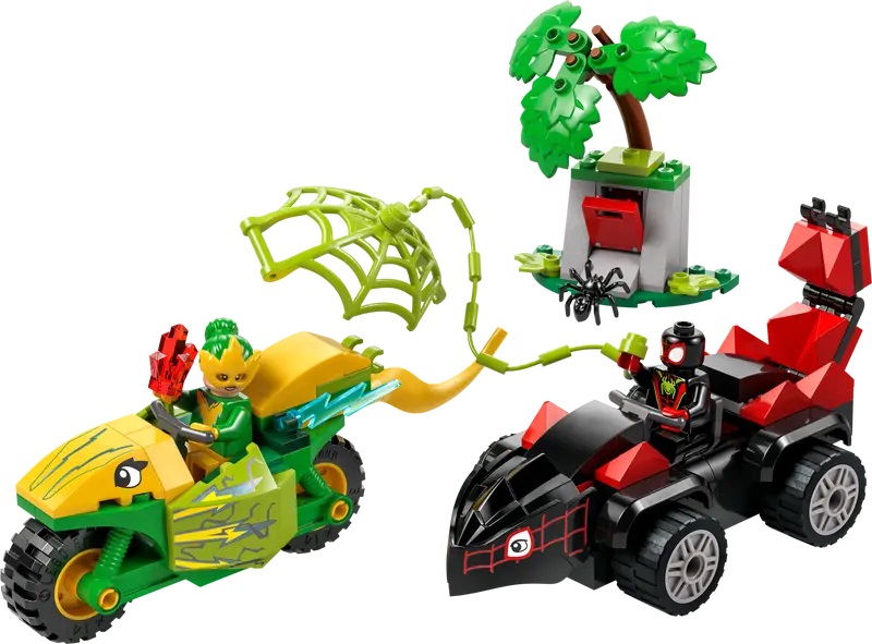 LEGO MARVEL Poscig Spina za Electro w dinopojezdzie LEGO MARVEL Poscig Spina za Electro w dinopojezdzie