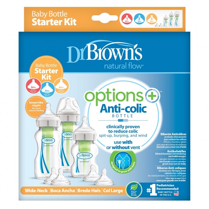 Dr Browns zestaw butelek OPTIONS+