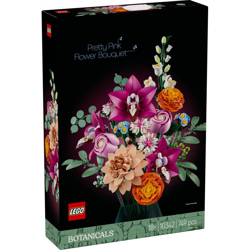 LEGO 10342 Piekny rozowy kwiat