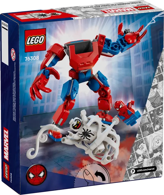 LEGO 76308 Mech Spider Mana kontra Anti Venom opakowanie