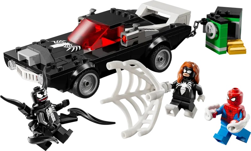 LEGO Super Heroes 76309 Spider Man kontra muscle car Venoma