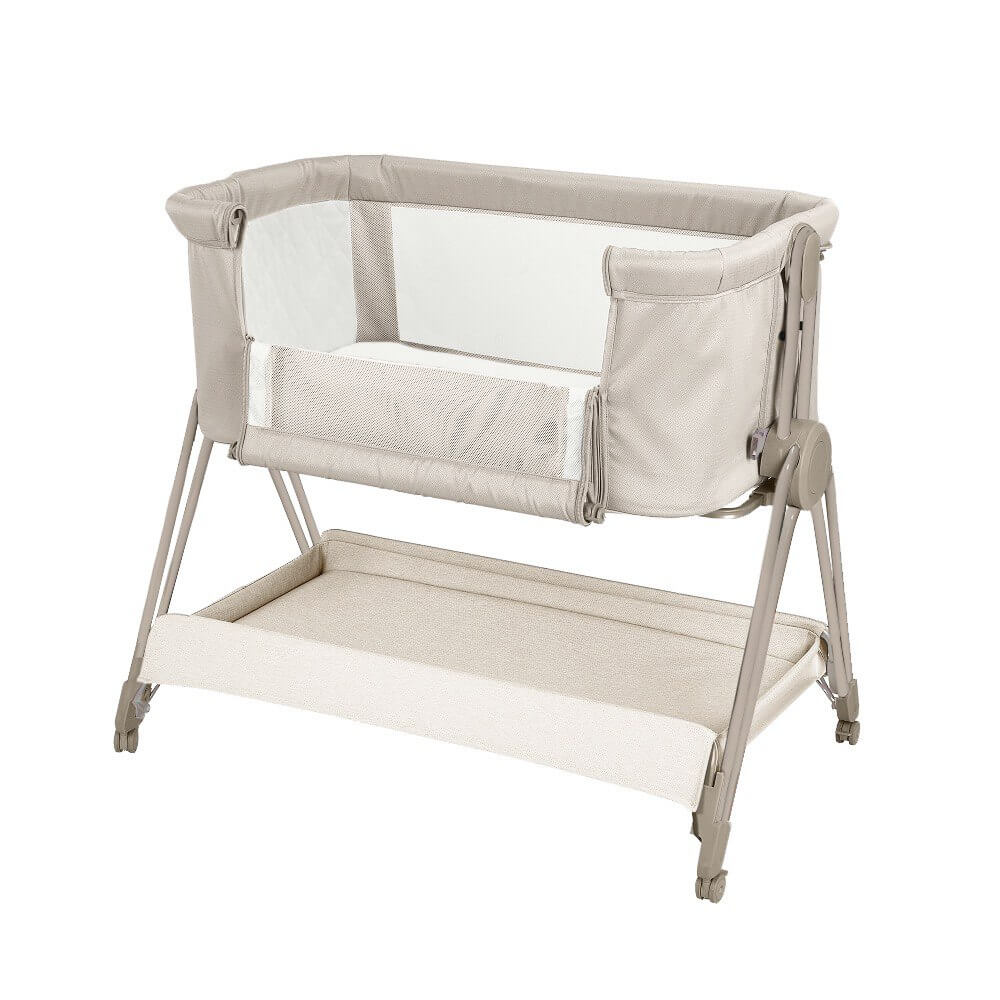 Łóżeczko dostawne Gracia Linen Beige
