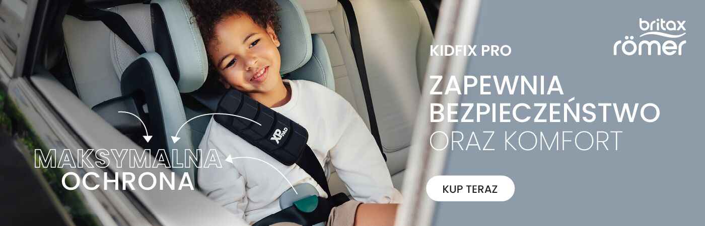 Britax Romer KIDFIX PRO 100-150 cm i-Size - fotelik samochodowy z XP-PAD