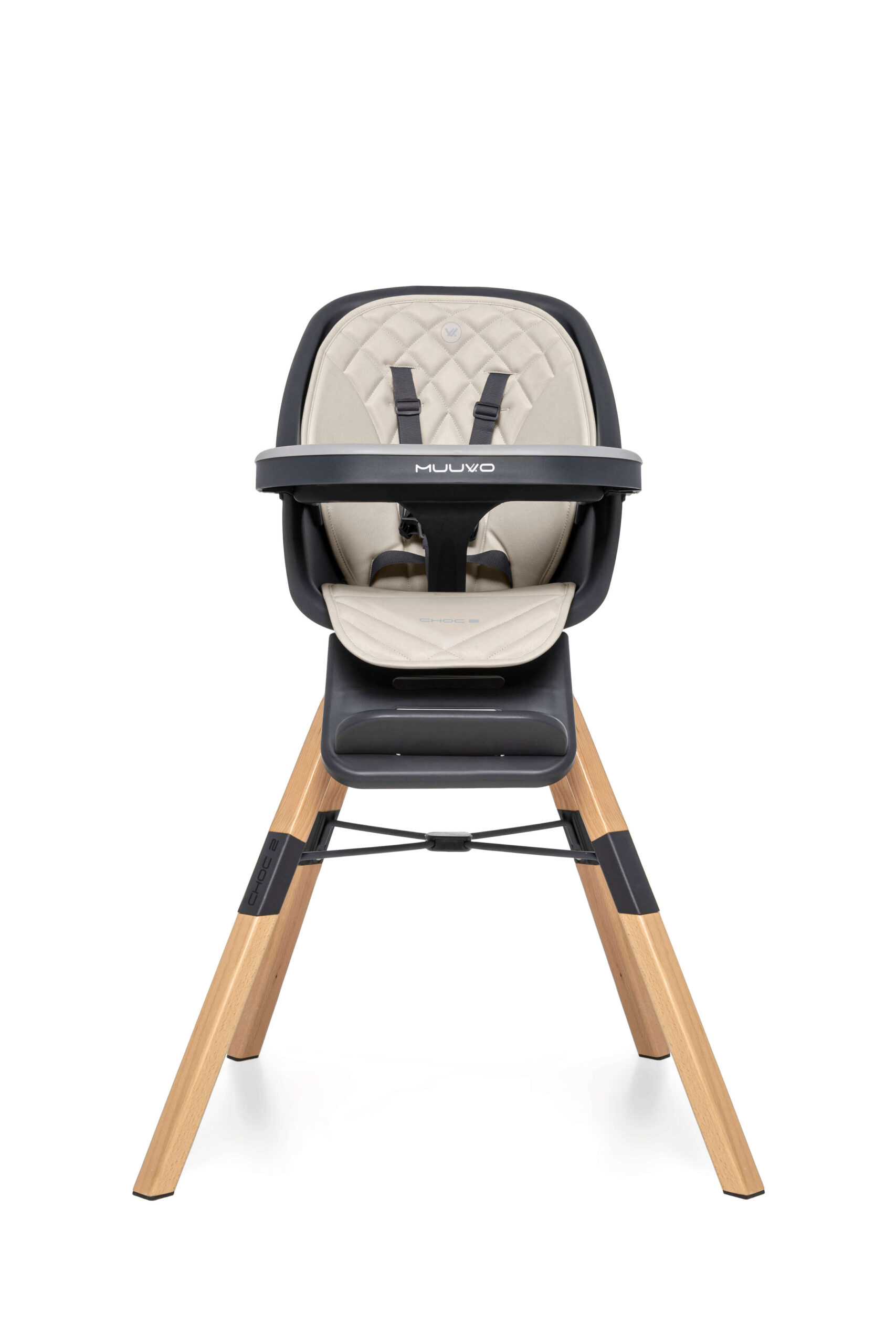 MUUVO Choc 2 krzesełko do karmenia Beige