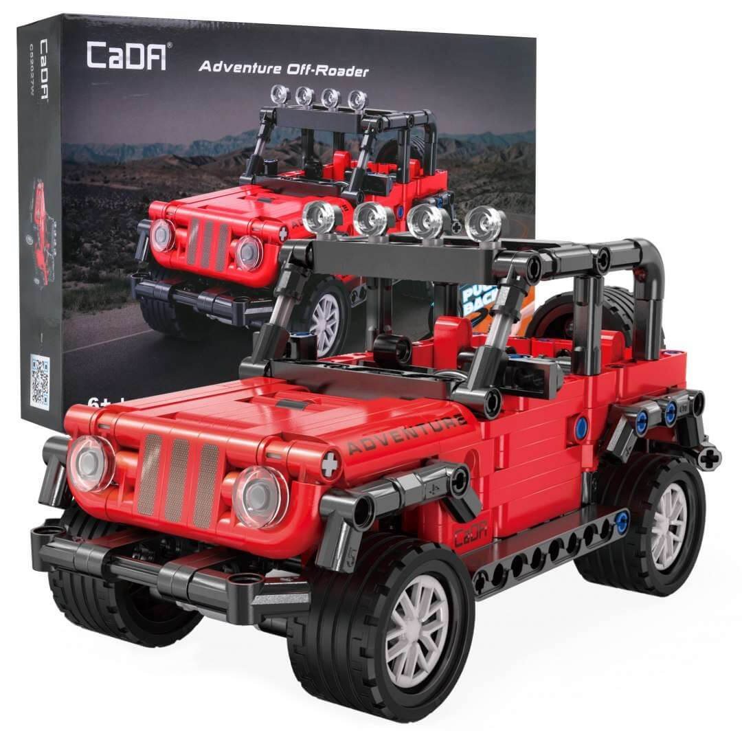 CaDA Pojazd terenowy Adventure Off Roader naped Pull back CaDA Pojazd terenowy Adventure Off Roader naped Pull back