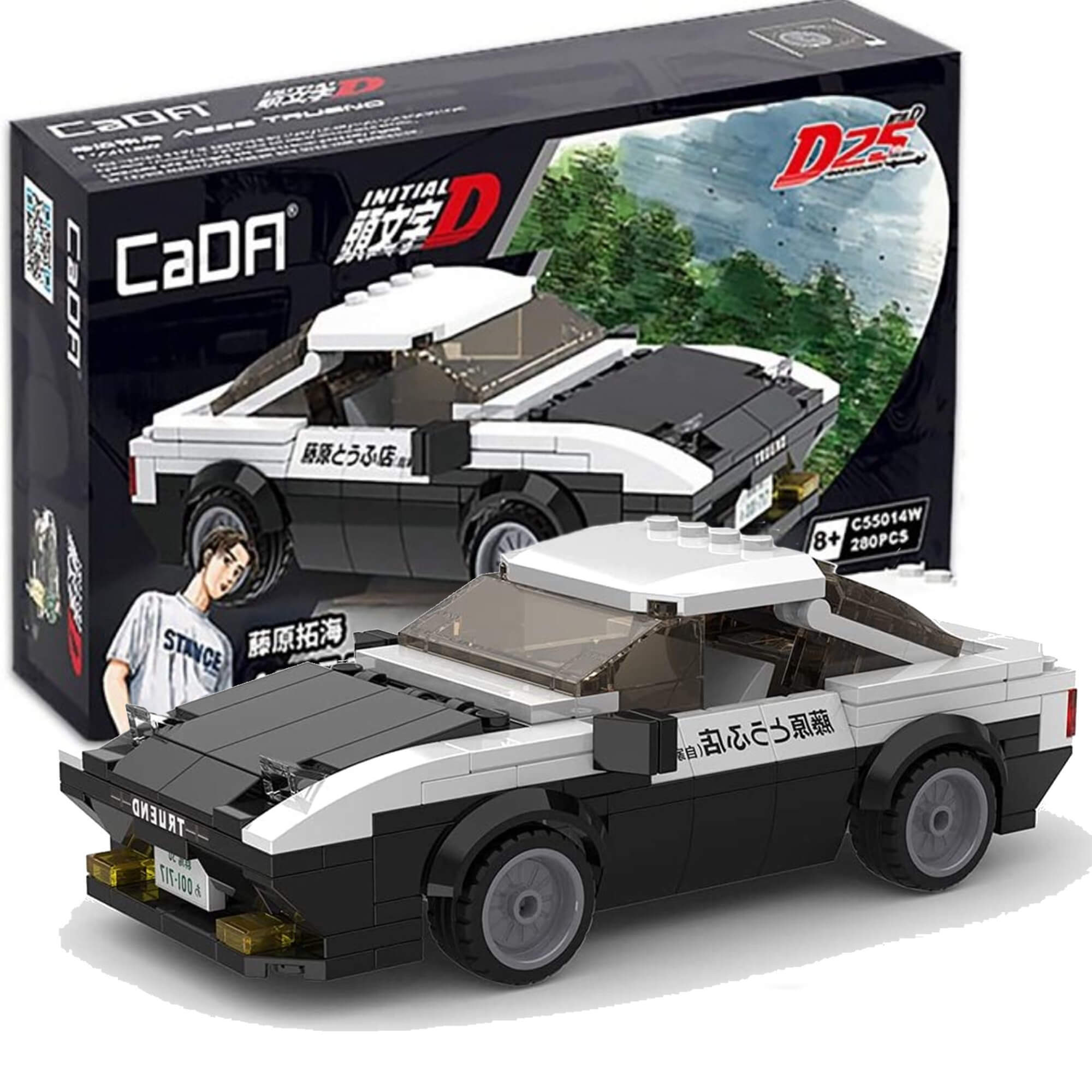 CaDA Samochod wyscigowy Toyota AE86 Trueno Initial D CaDA Samochod wyscigowy Toyota AE86 Trueno Initial D