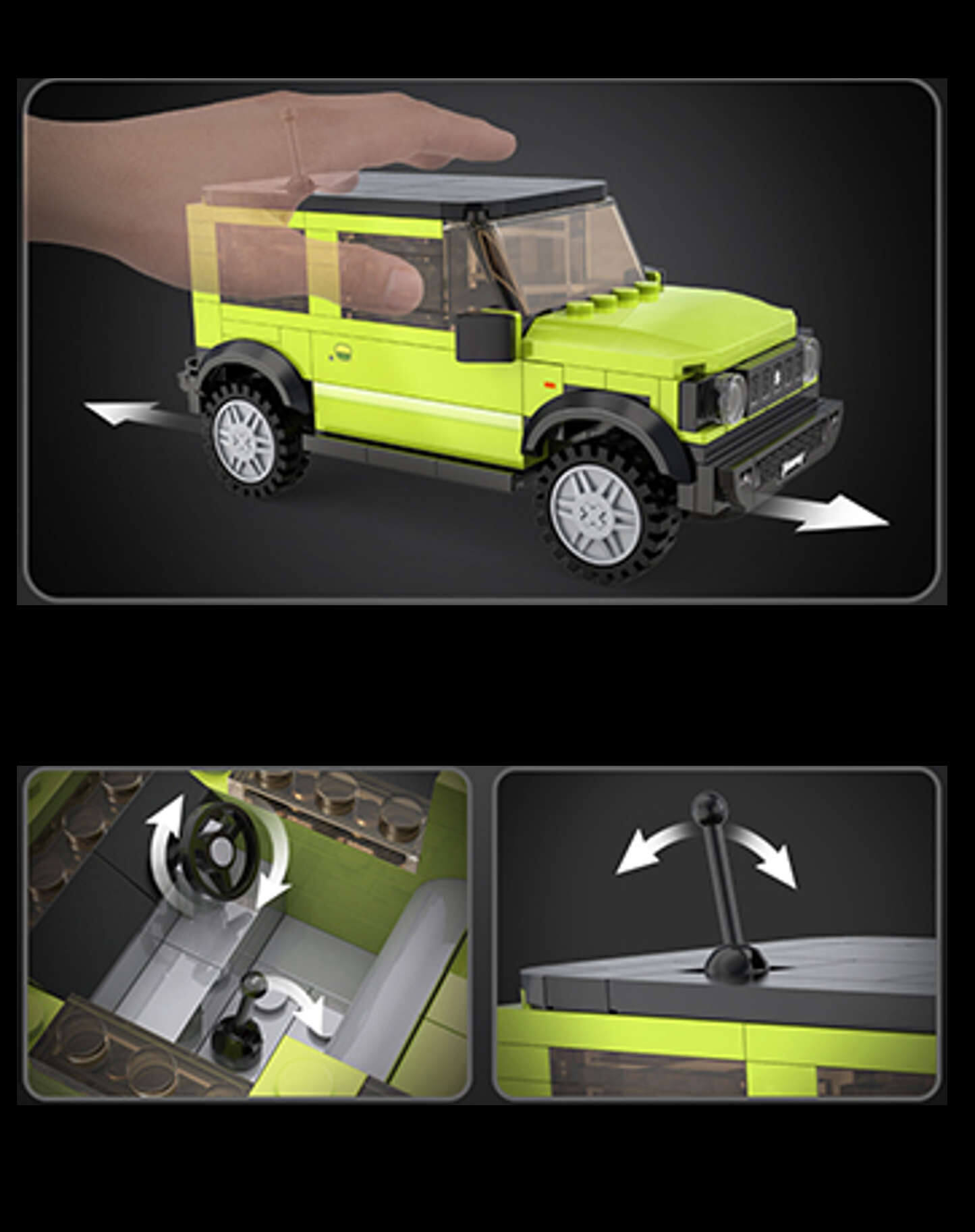 CaDA Suzuki Jimny dzialanie